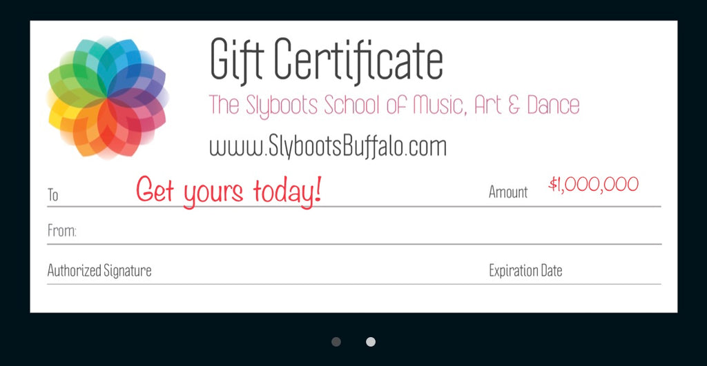 Slyboots Gift Card