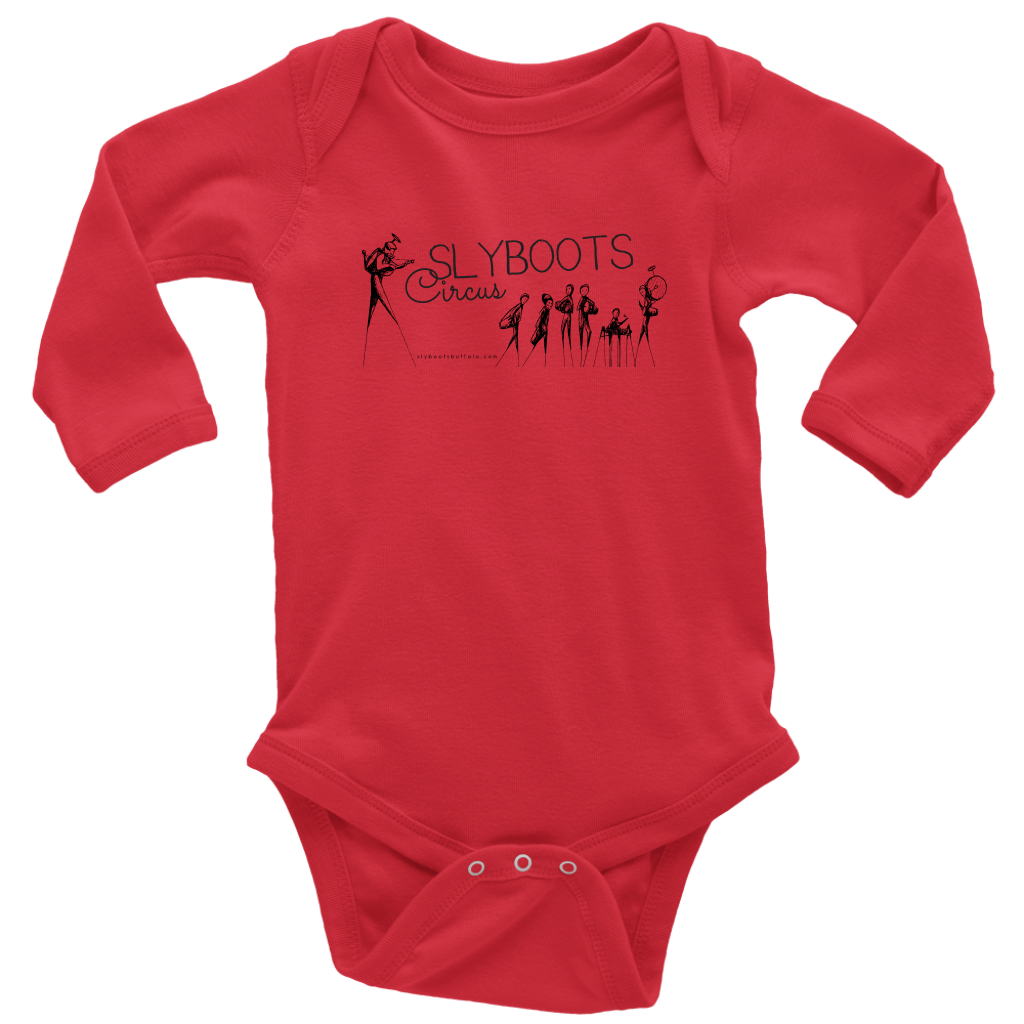 Long Sleeve Baby Bodysuit Design B