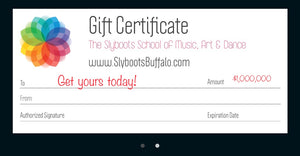 Slyboots Gift Card
