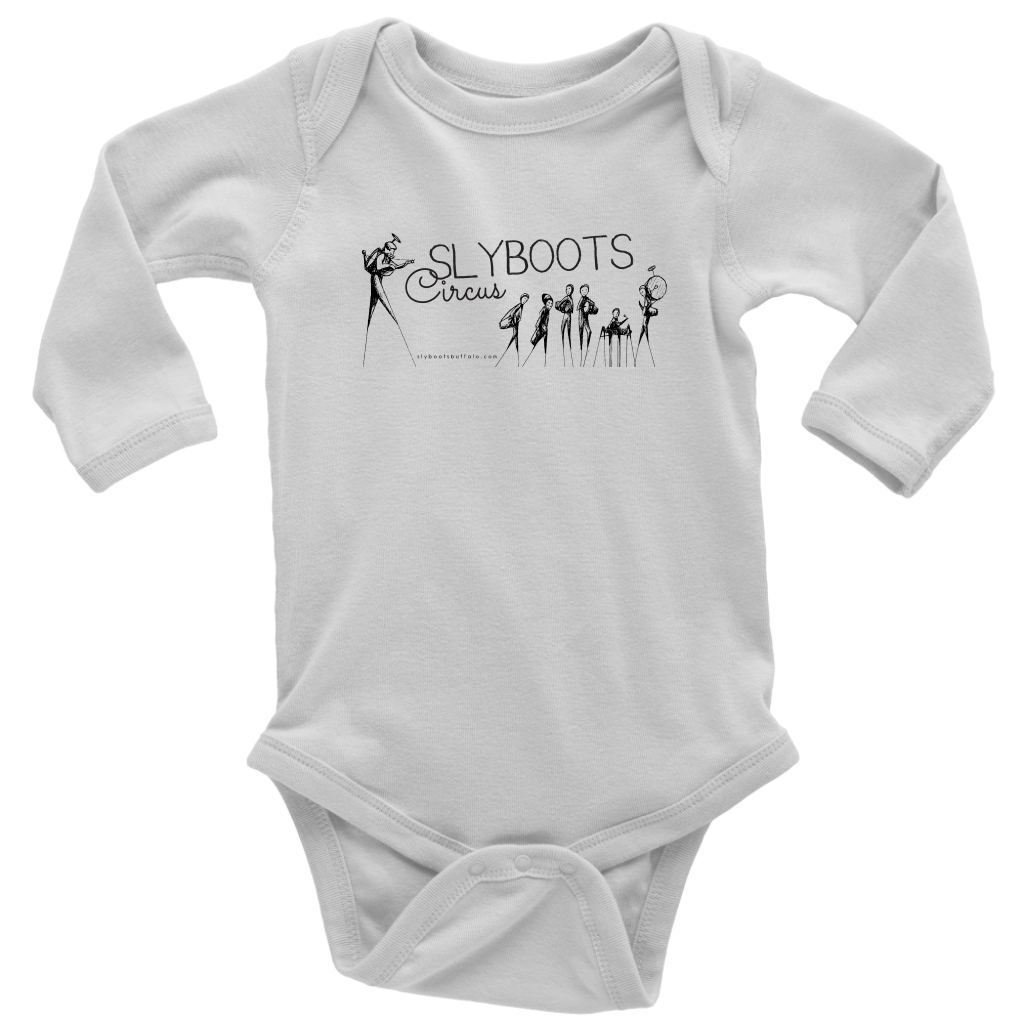 Long Sleeve Baby Bodysuit Design B