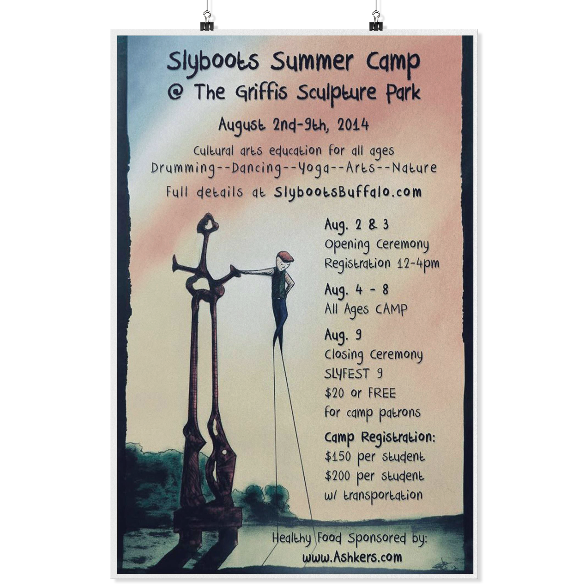 Slyboots Summer Camp Slyfest 9 Poster