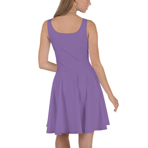 Skater Dress Purple Design B