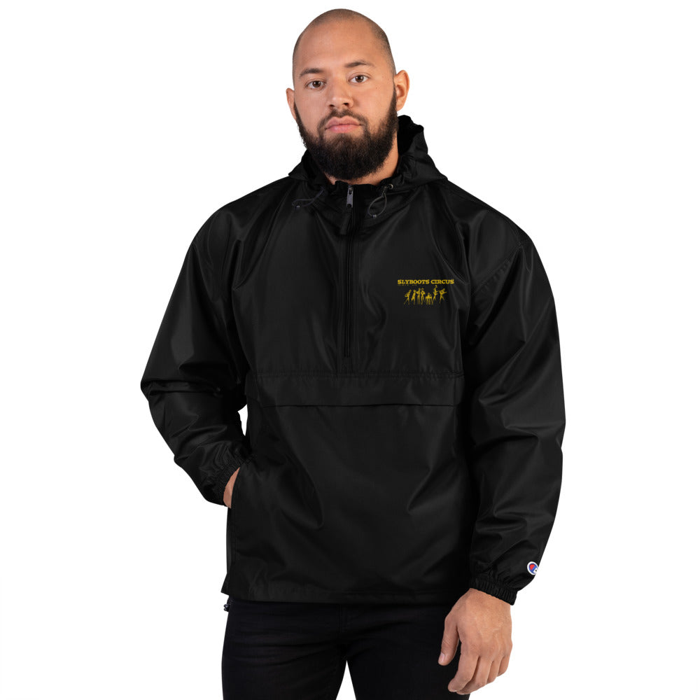 Embroidered Champion Packable Jacket Design C
