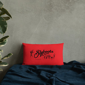Premium Pillow Red Design E