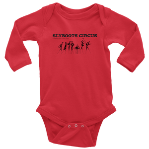 Long Sleeve Baby Bodysuit Design C